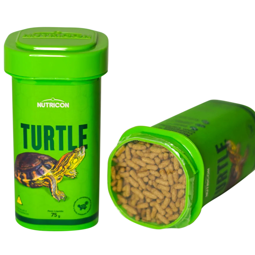 Nutricon Turtle – Ração Premium para Tartarugas Aquáticas – 25 ou 75 gramas em Oferta na Shopee