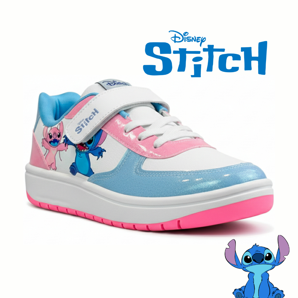 Tênis Infantil Casual Stitch Disney Original