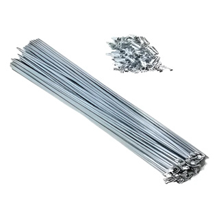 Raio Fino 2,0mm X 130mm Niple Zincado 36 Pcs em Oferta na Shopee