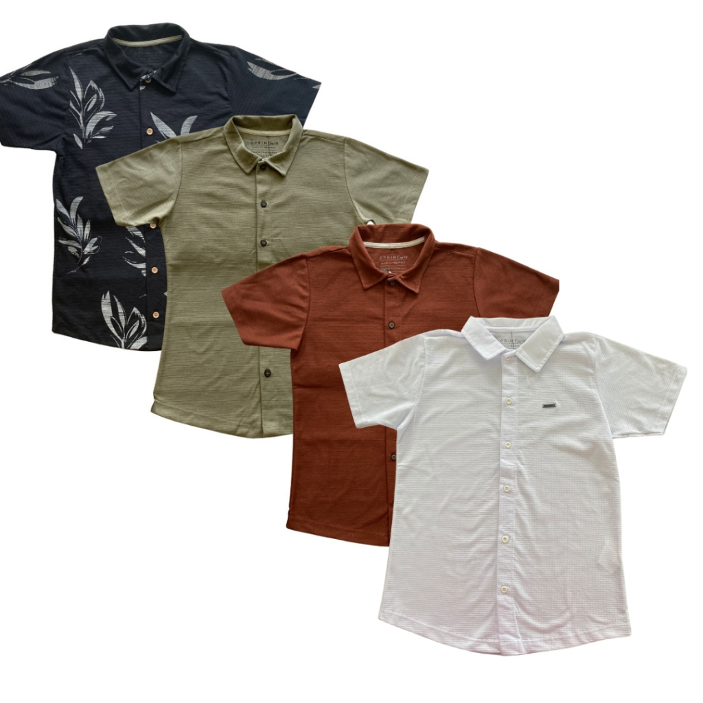 Camisa Infantil Juvenil Algodão Premium Estampas Cores Diversas 1 ao 16