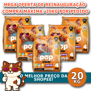 20 a 4kg areia higienica sanitaria premium argila natural absorvente para gatos ecologica sem odor em Oferta na Shopee