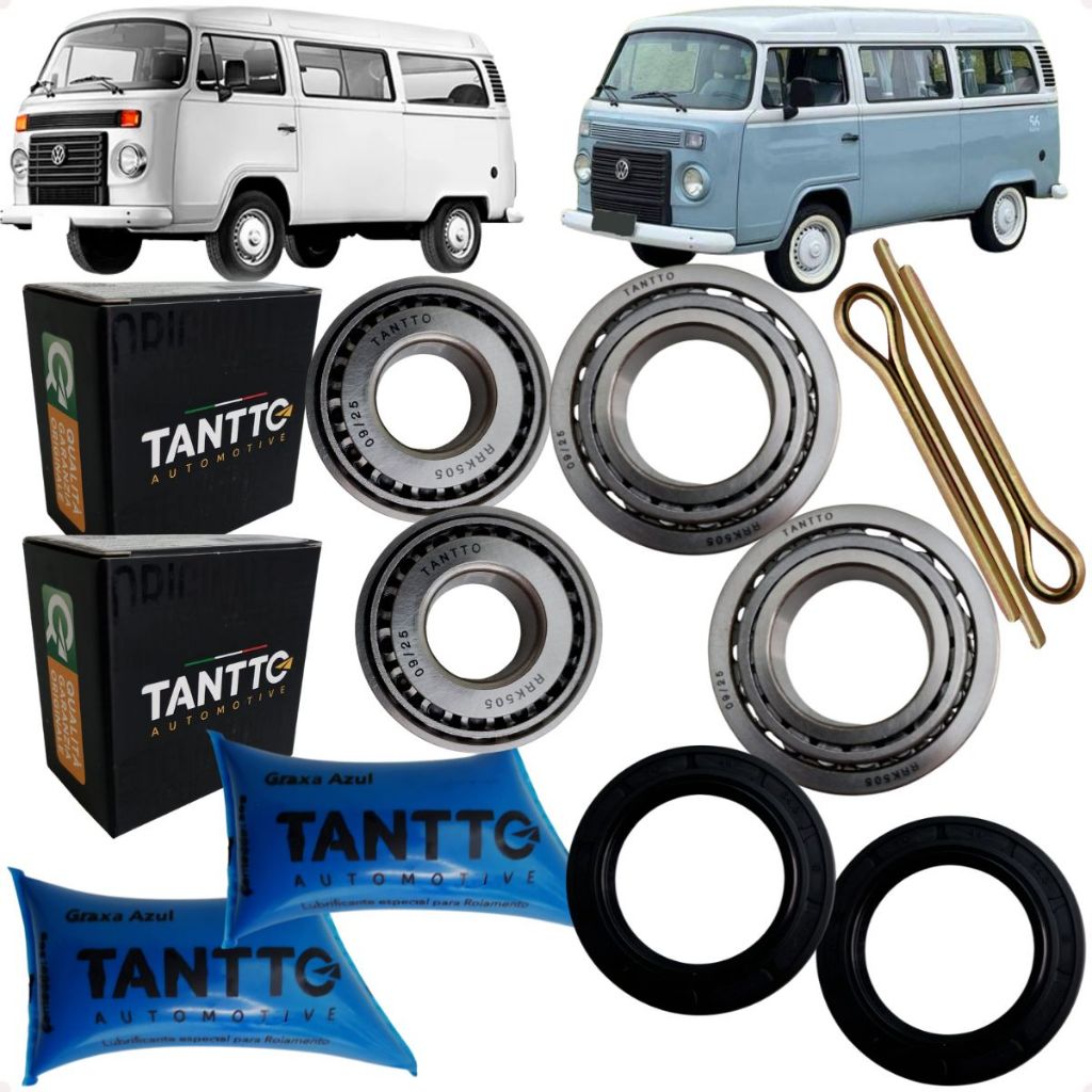 Kit Rolamento Roda Dianteira Tantto Kombi 1.4 1.6 1974 A 2014 em Oferta na Shopee