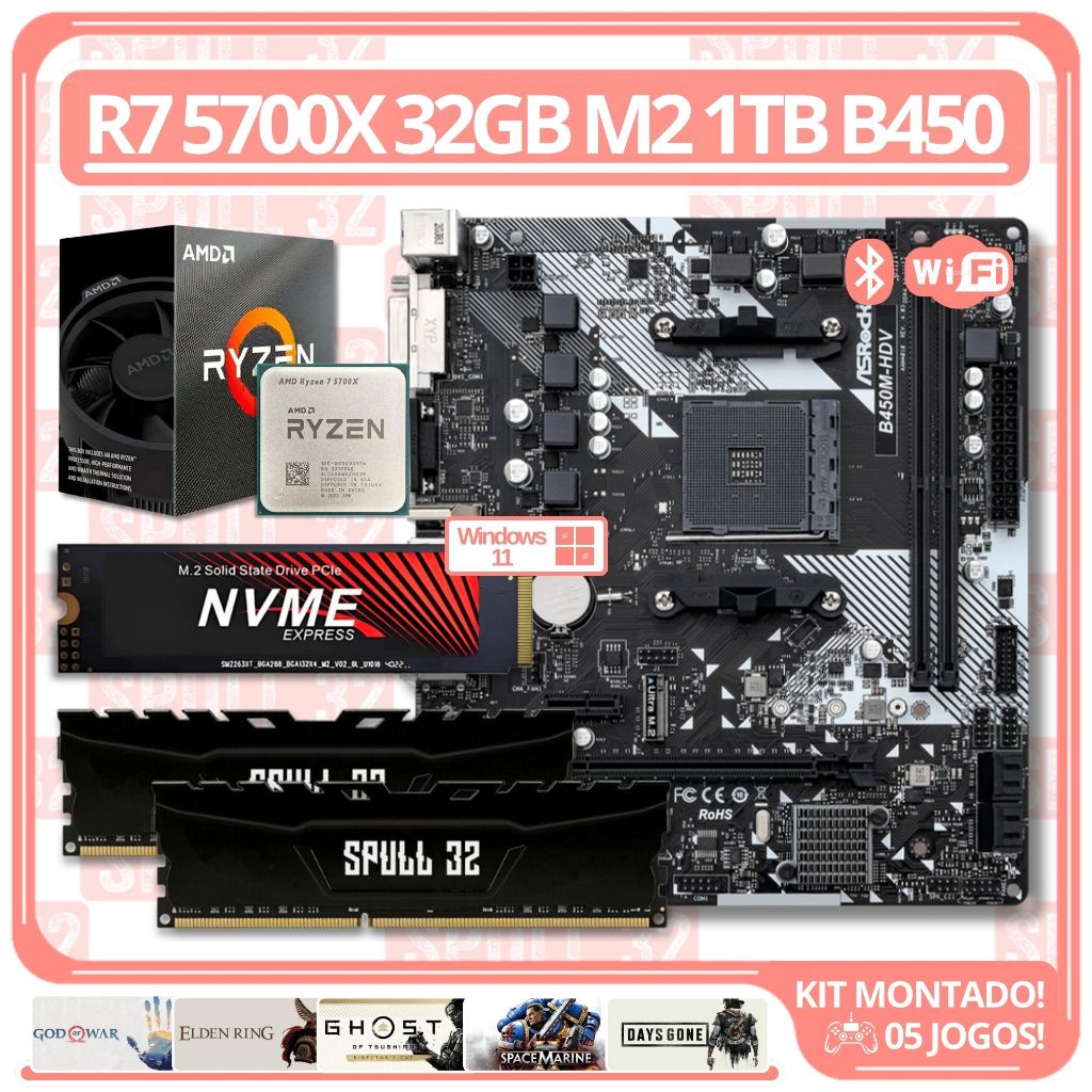 Ryzen 7 5700x Kit: Onde Comprar | BuscaProdutos