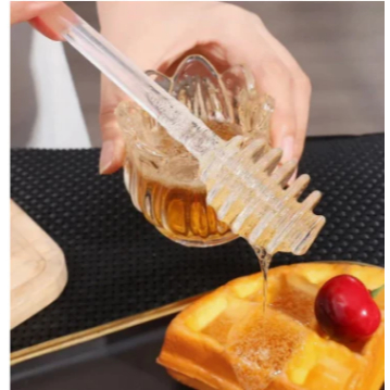 Pega Mel De Acrílico Transparente Multiuso 13cm Para Meleira em Oferta na Shopee