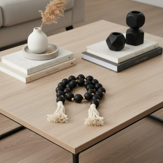 Colar Decorativo para Mesa de Centro Estilo Moderno Minimalista para Sala e Decoração