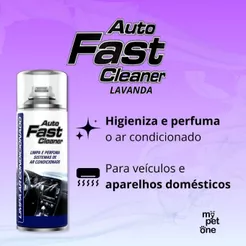 Limpa Ar Condicionado Auto Fast Lavanda 200ml
