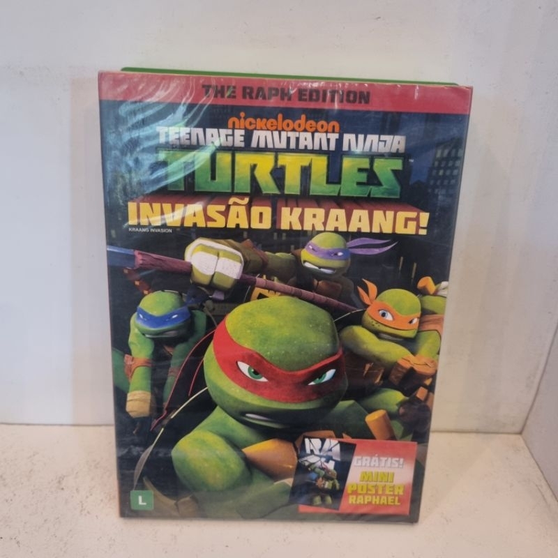 Dvd Original - Teenage Mutant Ninja Turtles: Invasão Kraang! - The Raph Edition