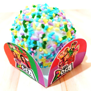 Forminhas de Brigadeiro Personalizada dos ROSAS para Festa de Aniversário em Oferta na Shopee