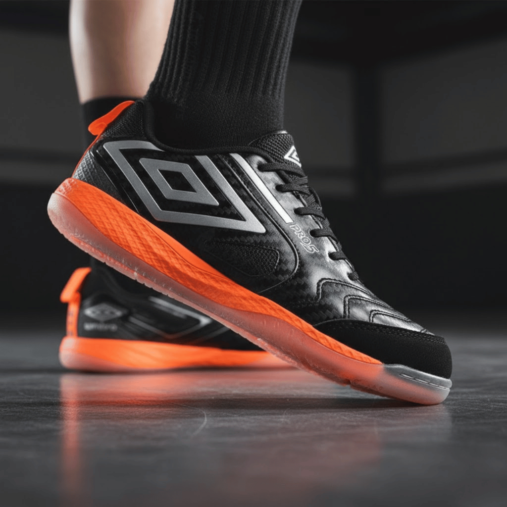Chuteira Futsal Umbro Pro 5 Bump Couro Tênis de Futsal Profissional Original em Oferta na Shopee