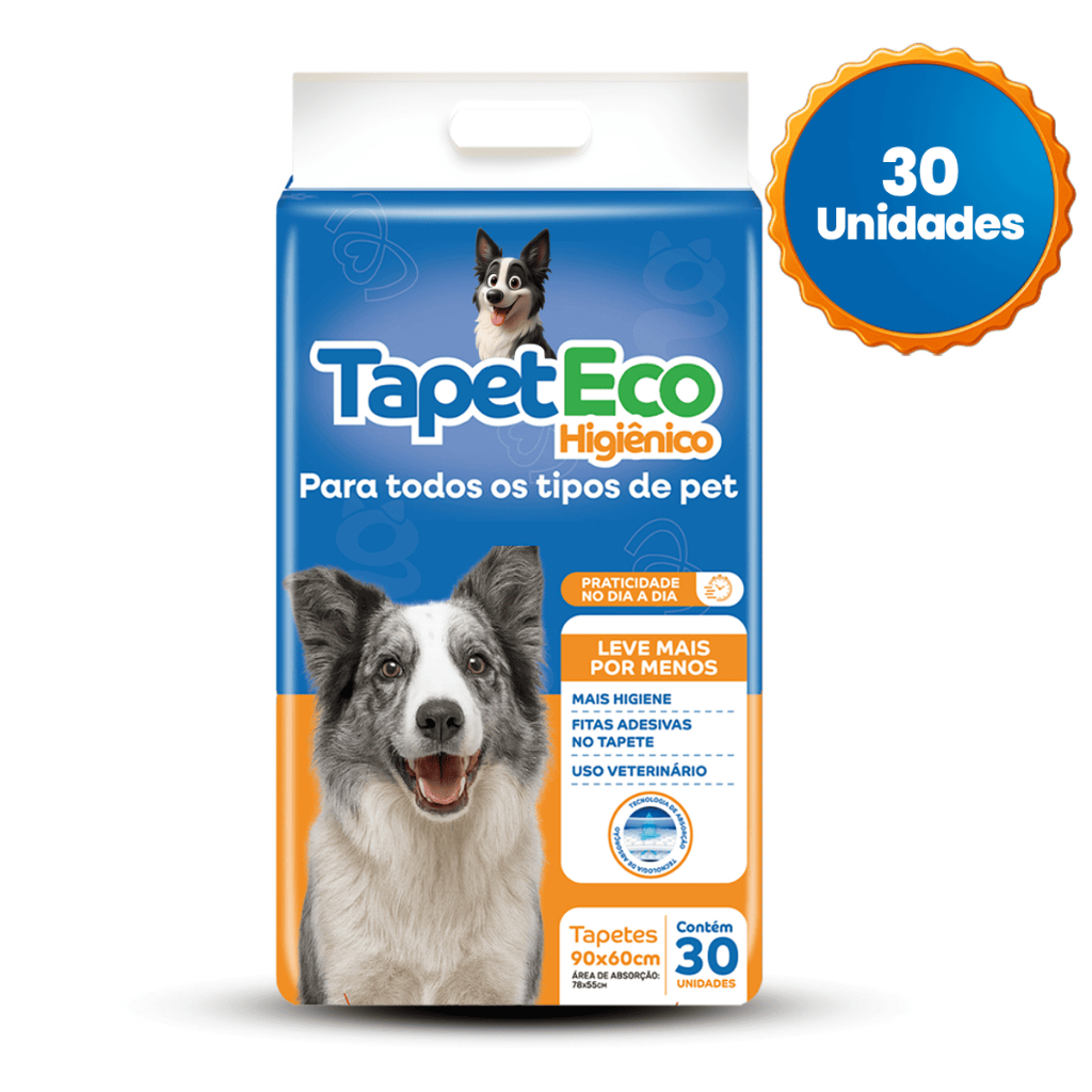 Tapete Higiênico Pet 90x60 Para Cachorro Alta Absorção Adesivo 60 Unidades TapetEco Envio Imediato em Oferta na Shopee