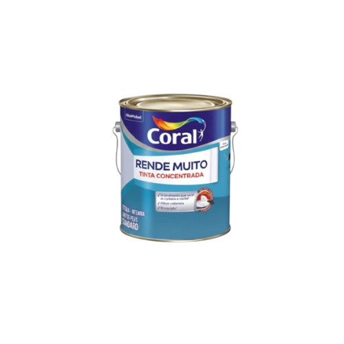 Tinta Rende Muito Fosco 3,2l Coral
