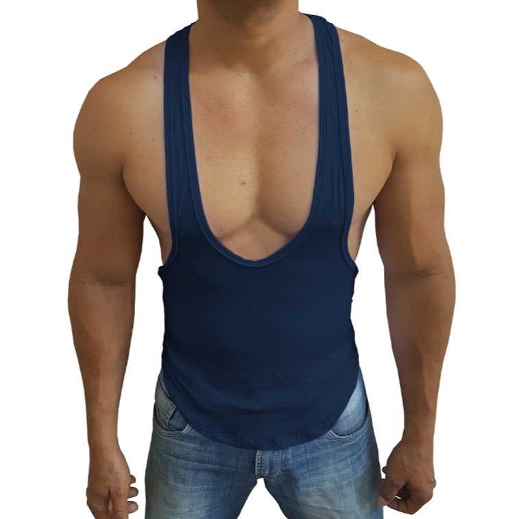 Regata Masculina Bodybuilding Super Cavada Academia