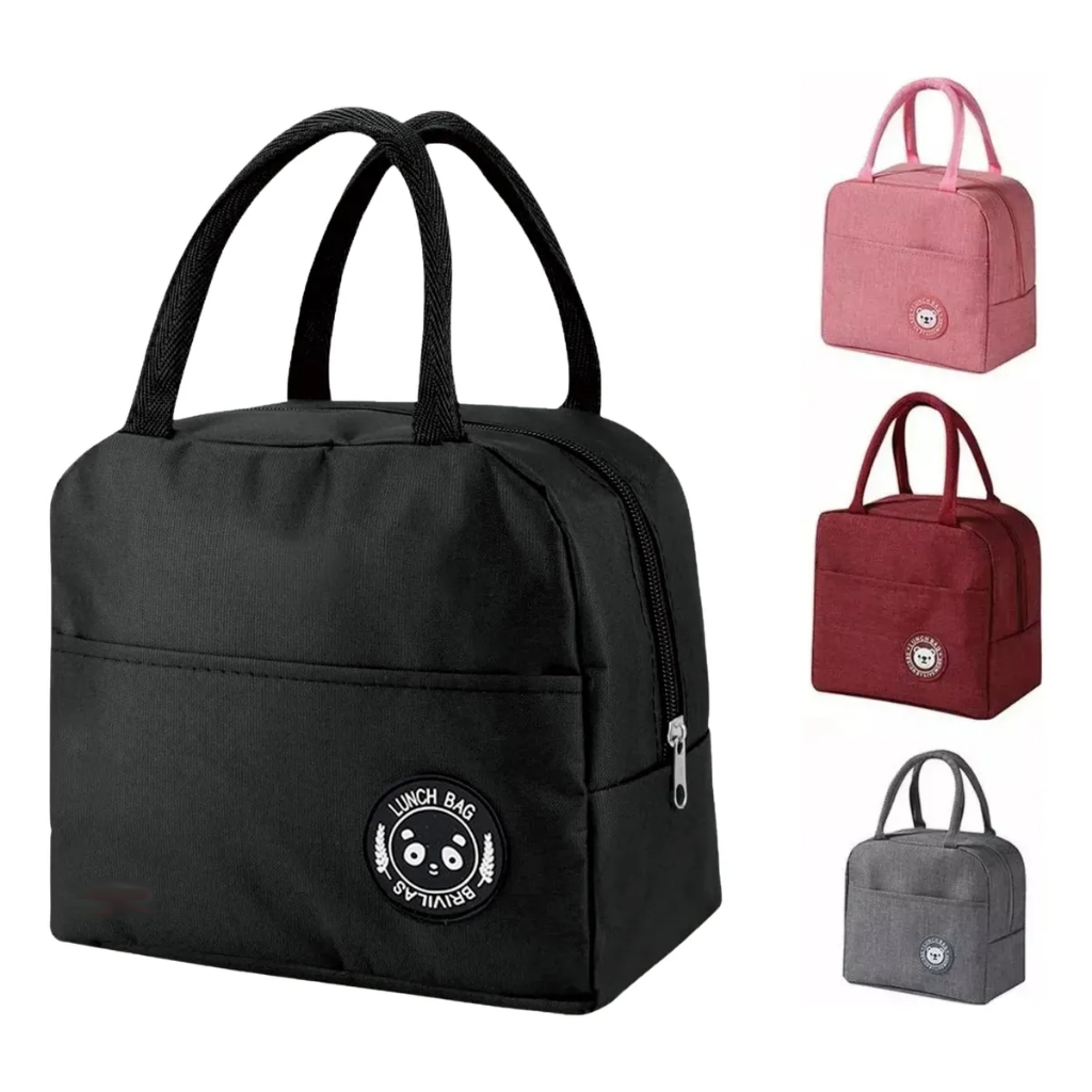 Bolsa Térmica Portátil Marmita Viagem Necessaire Lancheira Térmica Bolsinha