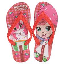 Chinelo Sandália Infantil Moranguinho Ipanema Sugar De Dedo Grendene Barato Menina
