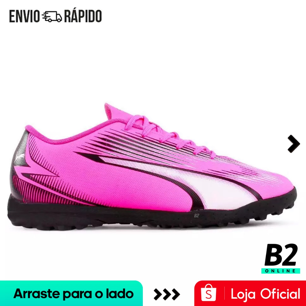 Chuteira Society Puma Ultra Play TT Bdp Masculina Original Com Nota Fiscal e Garantia