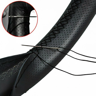 Capa de Volante Costurada Universal Visual Premium Proteção e Conforto ao Dirigir em Oferta na Shopee