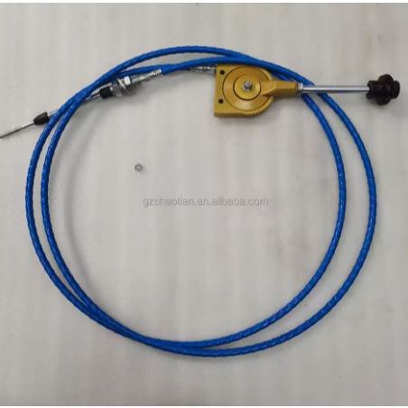 Cabo Acelerador Manual para Escavadeira 3M – Universal, Customizável e Alta Resistência