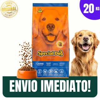 raçãop/caes Special Dog Premium Carne Adultos 20kg Sem Corantes Artificiais - Envio Imediato em Oferta na Shopee