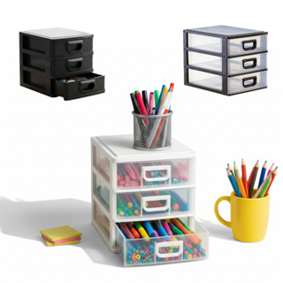 Super Porta Tudo 3 Gaveta Organizador para Escritório, Joias e Material de Costura em Oferta na Shopee