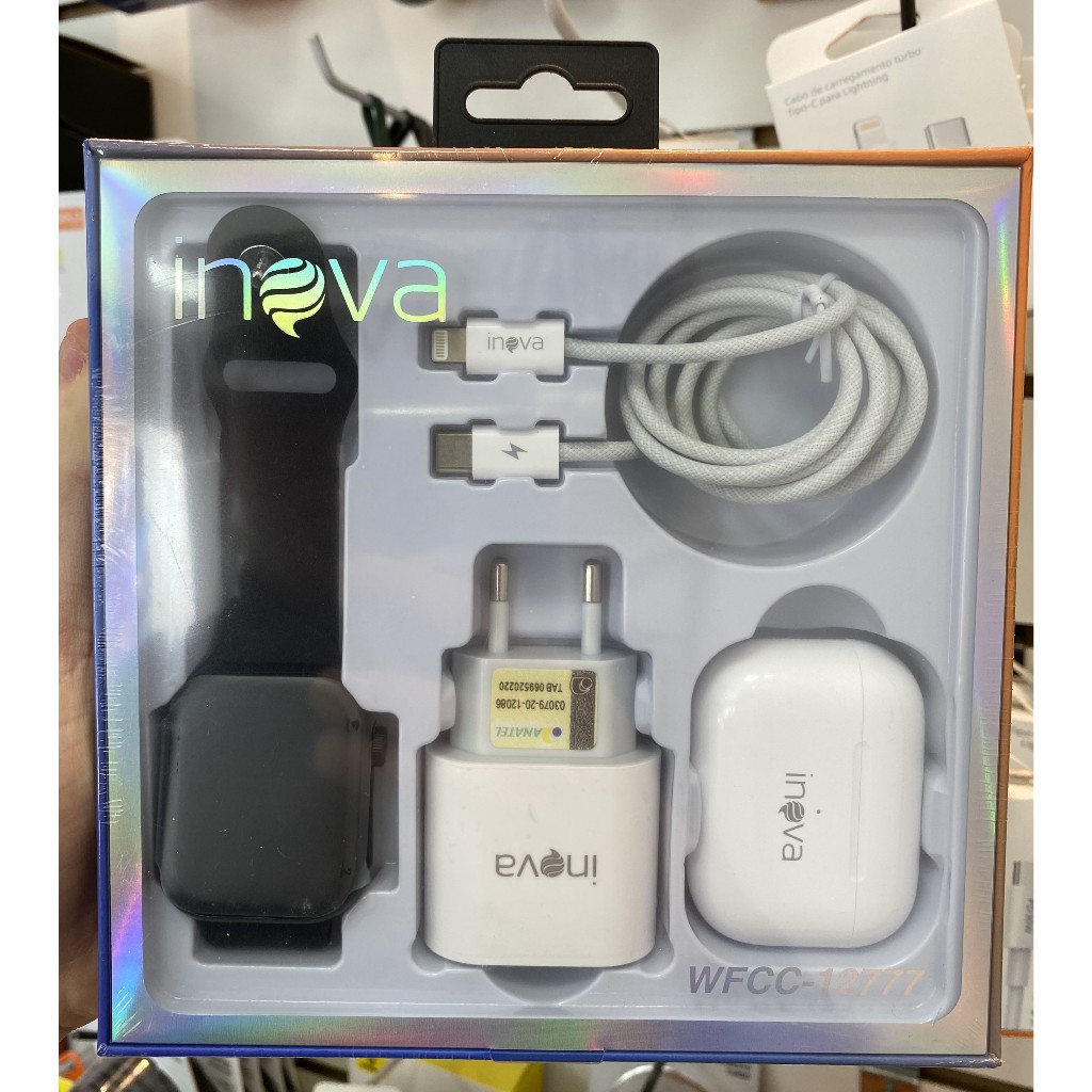 Smartwatch S26+fone De Ouvido Sem Fio Bluetooth Cancelamento Caixa Azul Pulseira Azul Bisel Azul Desenho Da Pulseira Mil