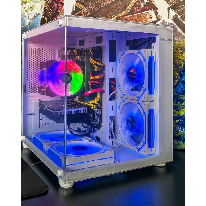 PC Gamer Xeon E5-2660 V3 (10 Cores/20 Threads) 16GB DDR4 GTX 750 Ti SSD - Roda GTA V, Valorant, LoL