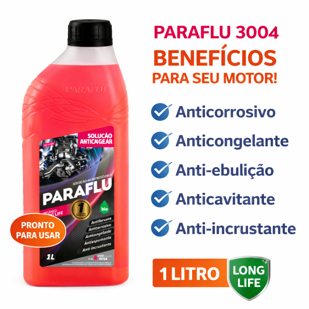 Aditivo Radiador Paraflu Rosa Pronto Uso em Oferta na Shopee