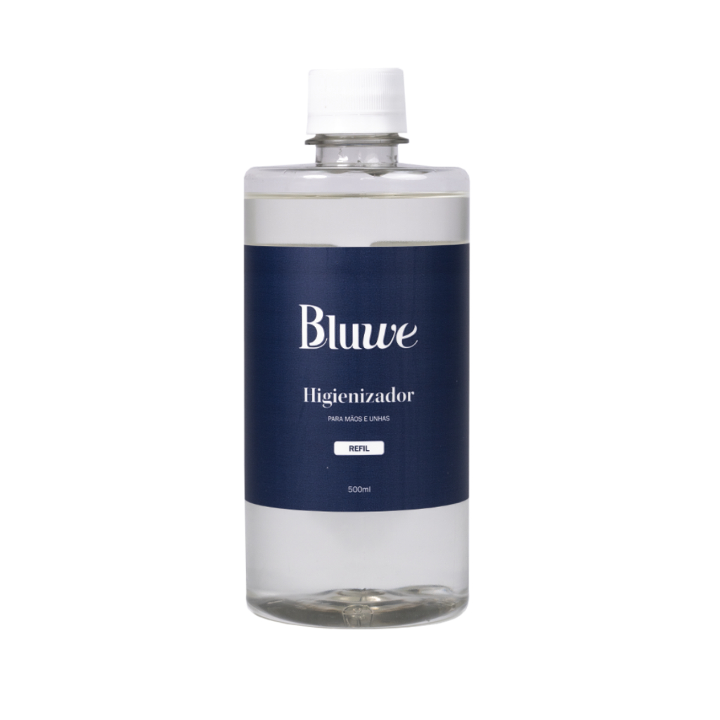 Refil Higienizador Preparador Bluwe 500ml em Oferta na Shopee