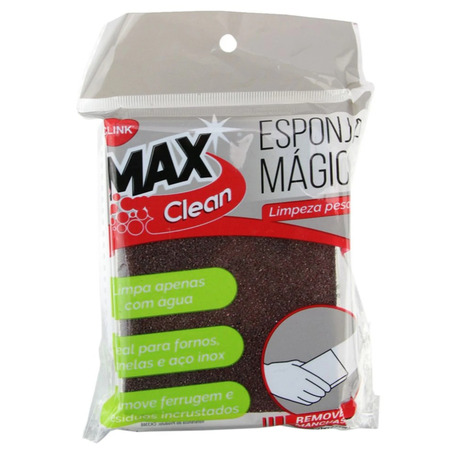 Esponja Mágica Limpeza Pesada Bucha Melamina Esfregão Tira Mancha - CLINK