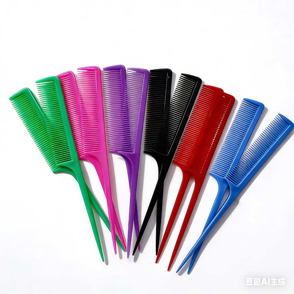 Kit 12 Pentes Cabo Fino Profissional – Cortes, Mechas e Finalização de Penteados em Oferta na Shopee