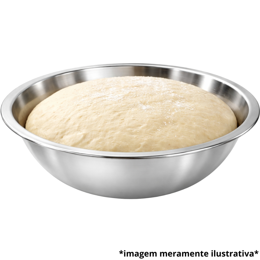 Bacia Inox 60cm Multiuso Profissional Cozinha Restaurante – Preparo de Alimentos – Ke Home em Oferta na Shopee