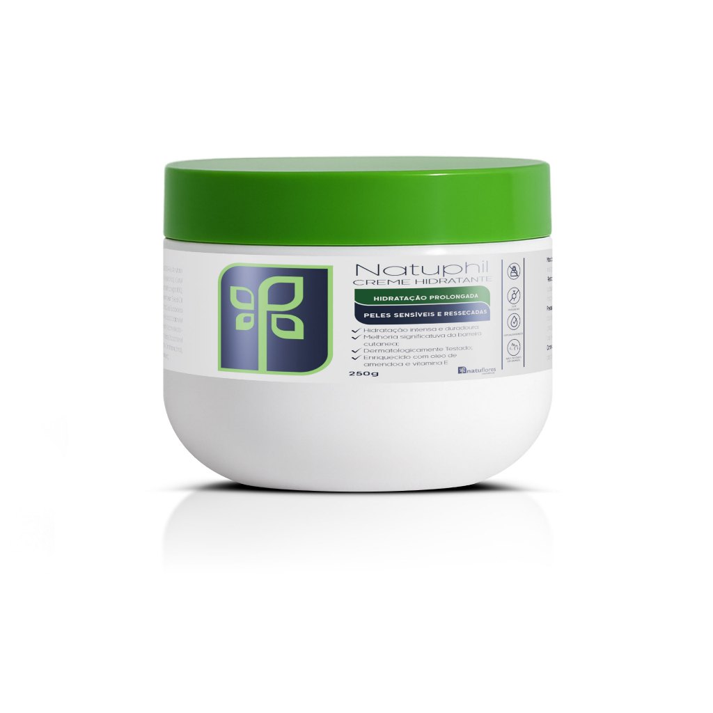 Creme Hidratante para o corpo Natuphil 250g NatuFlores