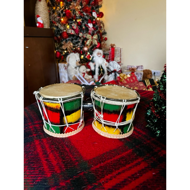 Bongô - bangô, tambor, percussão, olodum, instrumento artesanal bahia educativo escola música banda batuque
