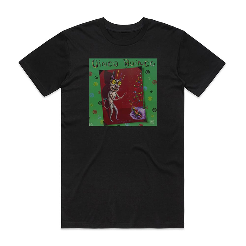Camiseta Preta Oingo Boingo Nothing To Fear