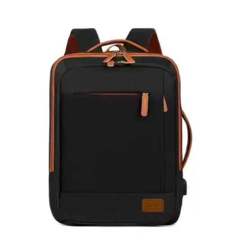 Mochila Unissex Expansível Impermeável Grande Capacidade Multifuncional Com Alças Ajustáveis Carregamento USB