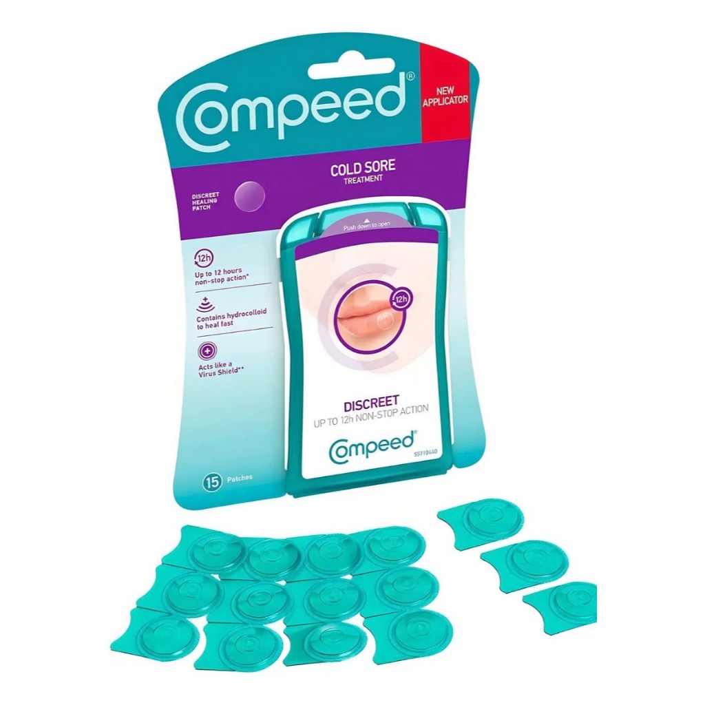Adesivo Para Herpes Labial Compeed Cold Sore - 15 Unidades