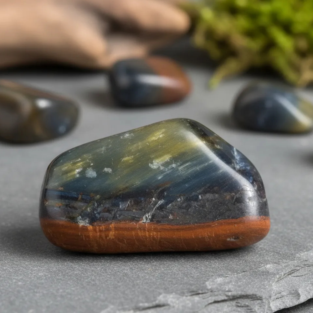 Pedra Olho De Falcão Natural Cristal - Promoção