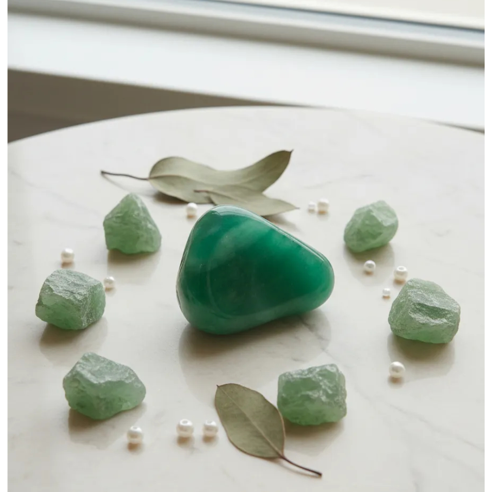 Pedra Quartzo Verde Cristal Natural Unidade - Promoção