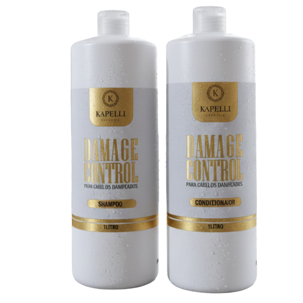 Shampoo + Condicionador Profissional Controle de Danos 1 Litro em Oferta na Shopee