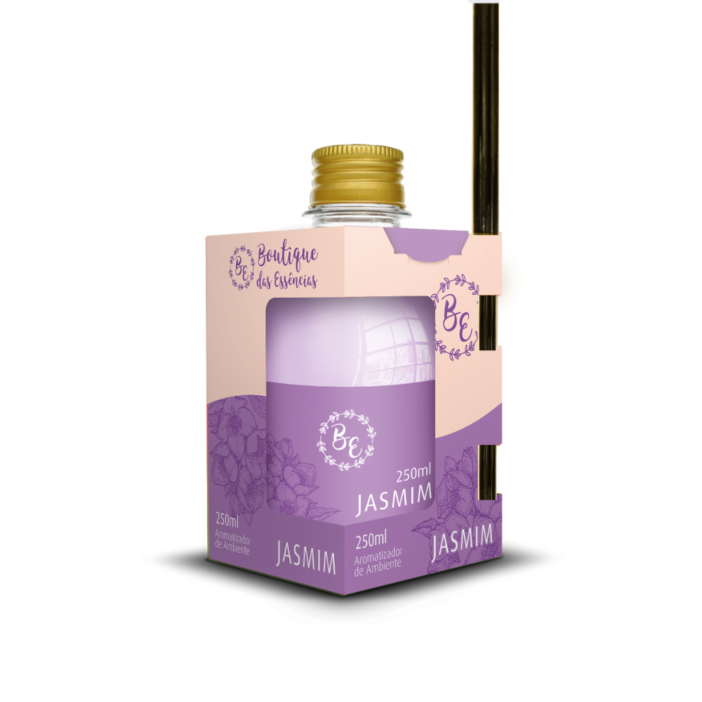 Difusor de ambiente Cheirinho 250ml Boutique jasmim
