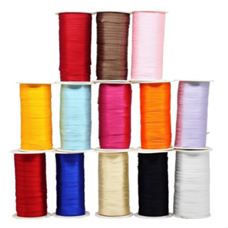 Fita de Cetim Lisa - 7mm/100m - Diversas Cores em Oferta na Shopee