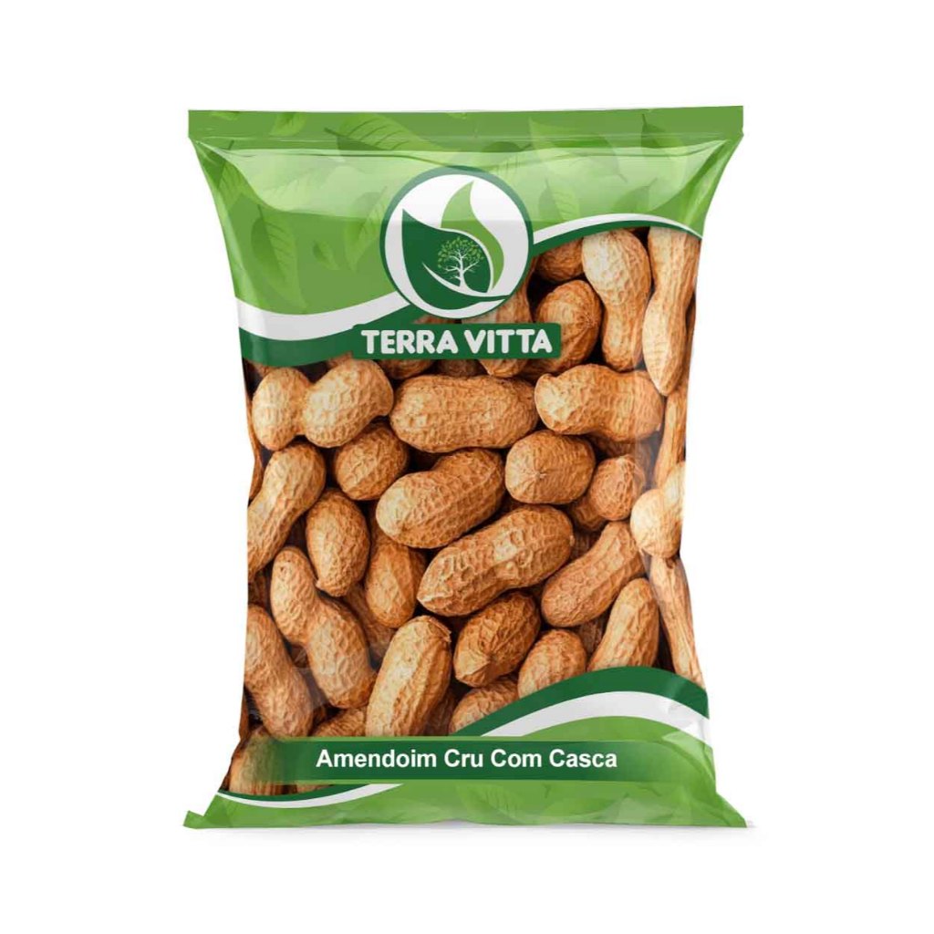 Amendoim Cru Com Casca