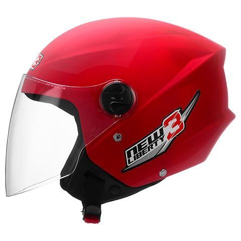 Capacete Moto Pro Tork Aberto New Liberty 3 Viseira Cristal Diversas Cores
