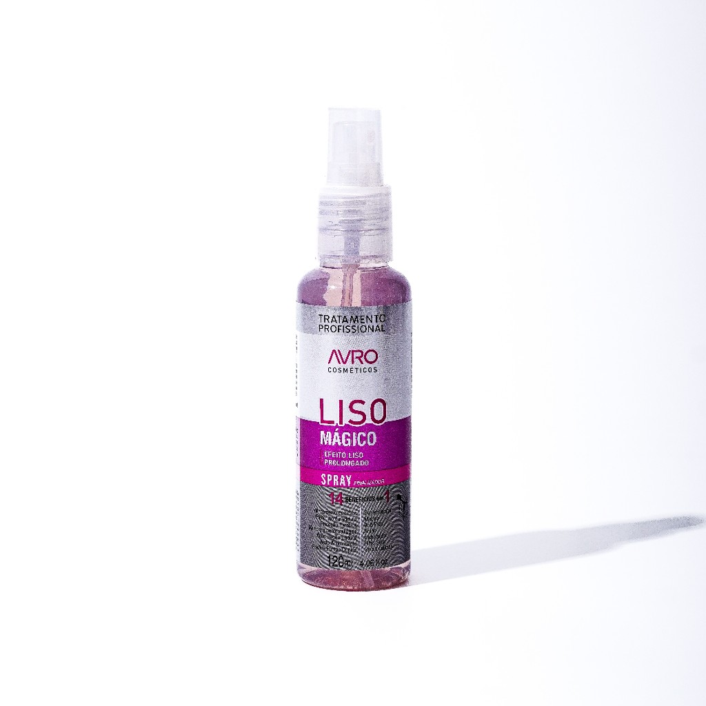 Spray Finalizador Avro Liso Mágico Efeito Liso Prolongado 120ml