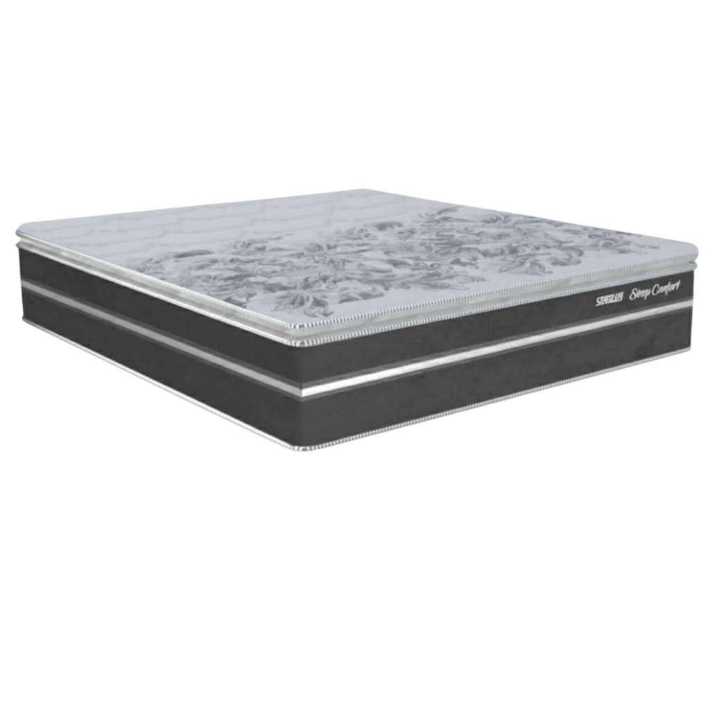 Colchão Gazin Queen Size Sleep Confort Molas Pocket 193x203x32