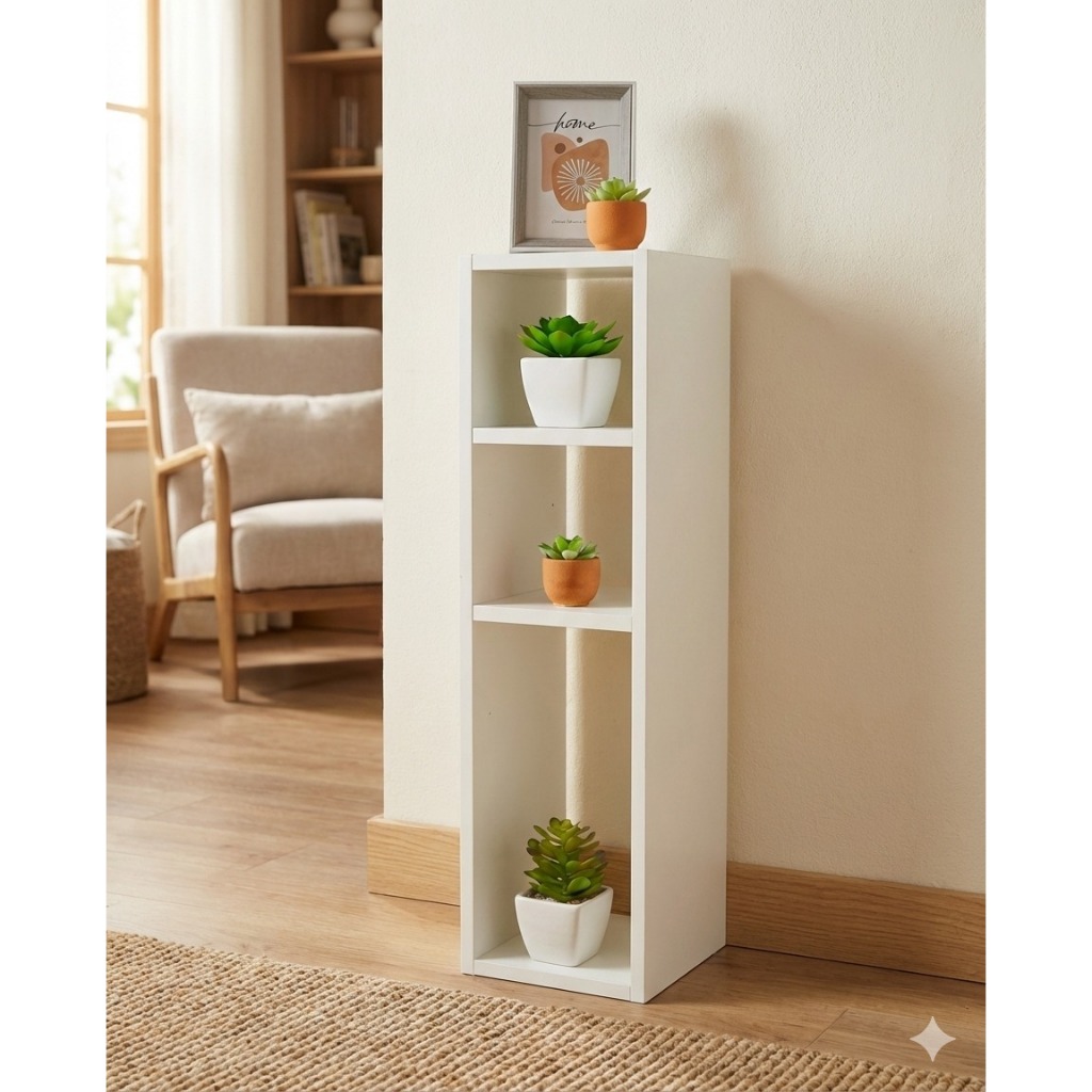 Mesa de Cabeceira com Nicho Quarto, Sala, sala de estar 70cm (1 unid escolha sua cor)
