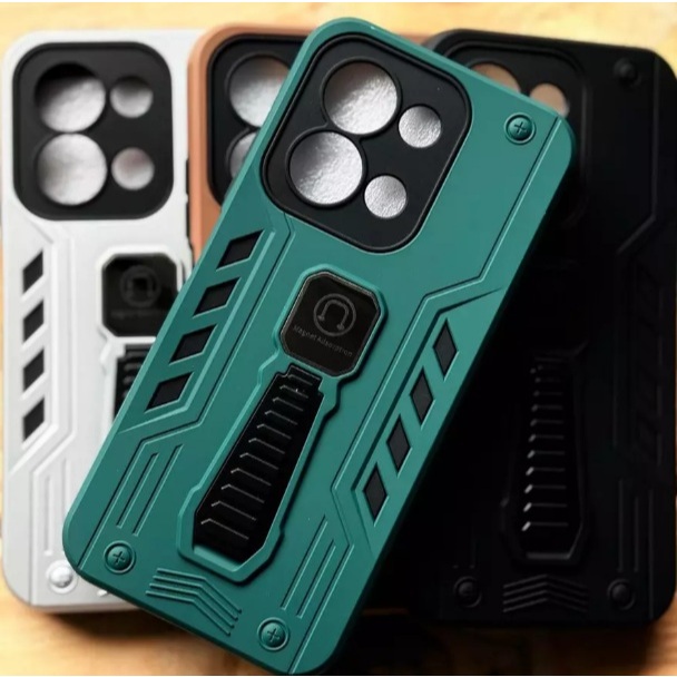 Capa Capinha Case Armadura + Pelicula vidro 3D Xiaomi Redmi 15C em Oferta na Shopee