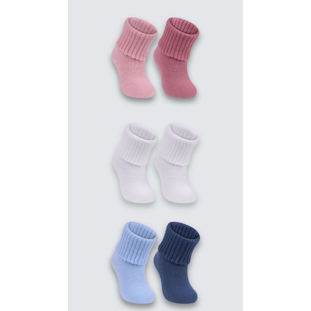 Kit 2 Pares de Meia Bebê Inverno (02057-088)
