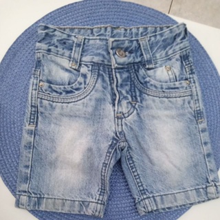 Bermuda Jeans Bebê Infantil Menino Tamanho 1 em Oferta na Shopee