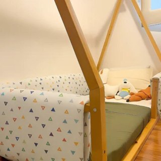 Protetor Grade Inteira Para Cama Casal Acolchoado 4 Peças em Oferta na Shopee