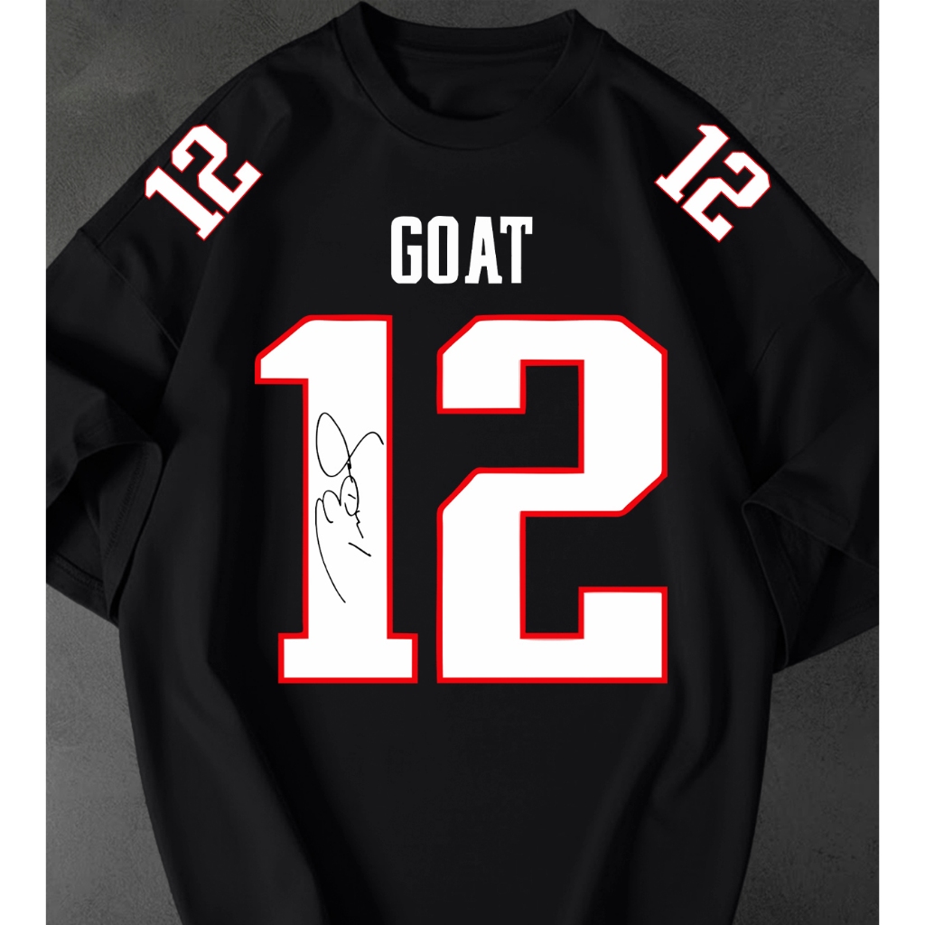 Camisetão Feminina GOAT 12 Estampada Streetwear Oversized Estilosa Urbana Algodão Camiseta Tshirt